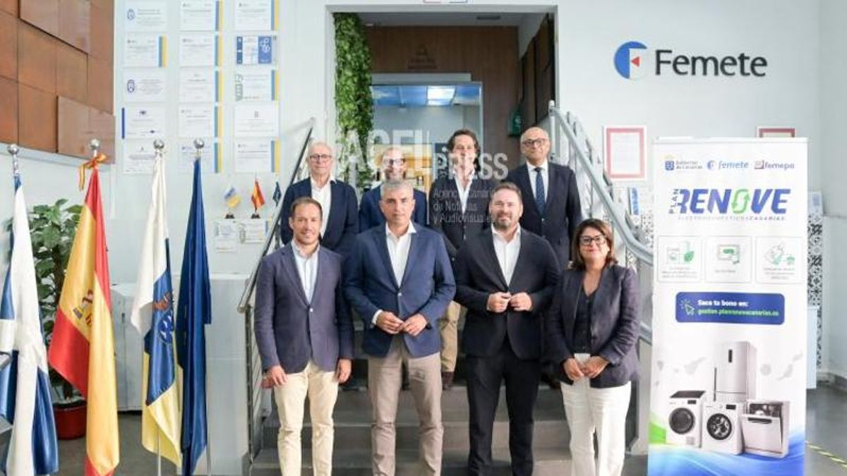 La Palma recibirá 62.400 euros para los bonos del Plan Renove de Electrodomésticos activado por el Gobierno de Canarias