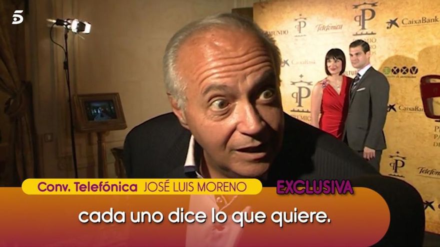 'Sálvame' logra hablar con José Luis Moreno: "Menos de la muerte de Manolete me han acusado de todo"