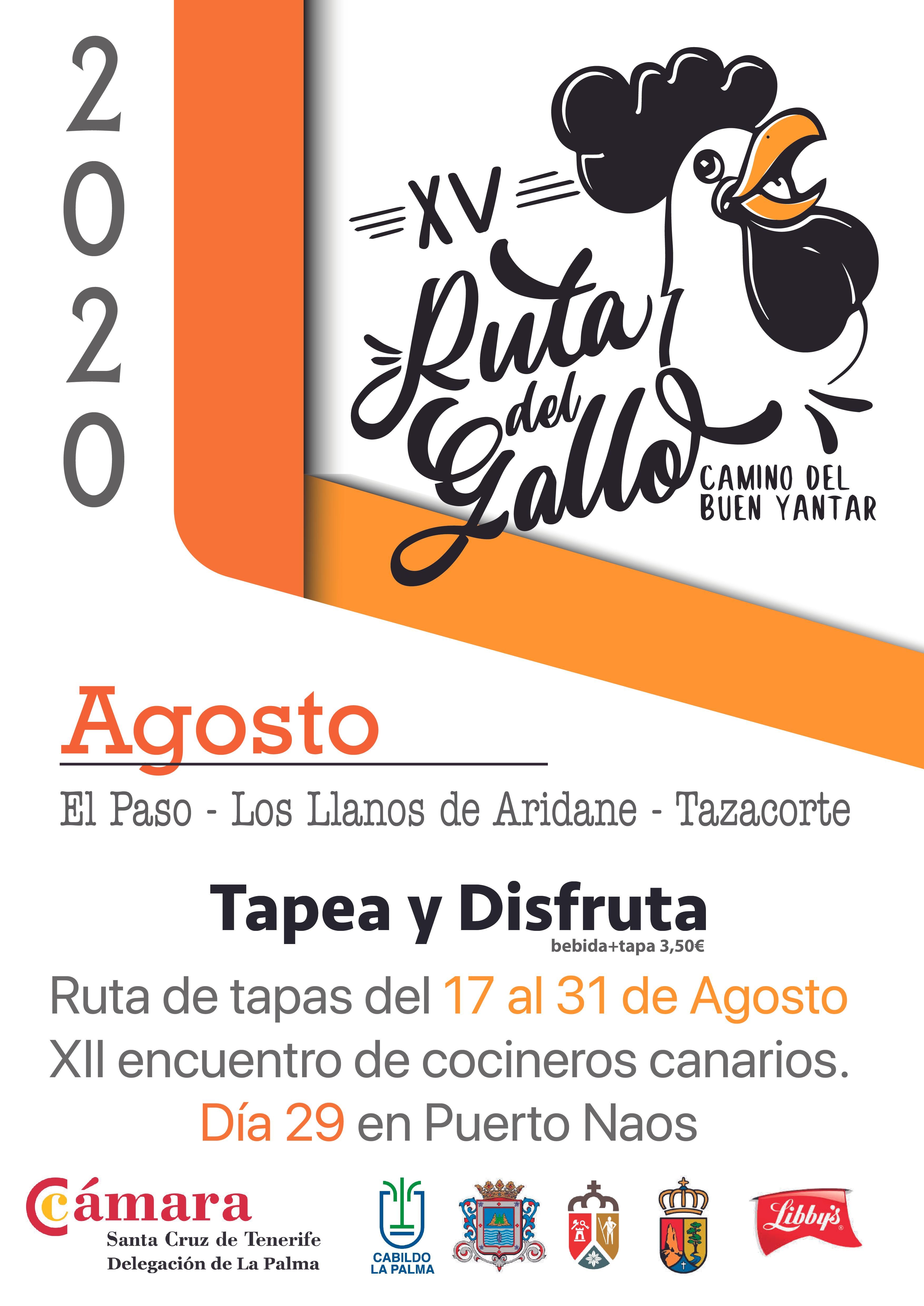 Cartel de la Ruta del Gallo.