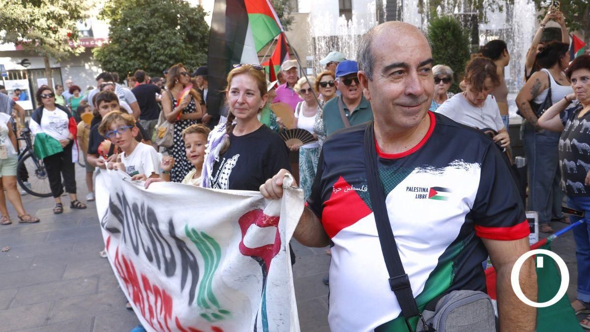 La manifestación en Córdoba por Palestina reclama un alto el fuego inmediato