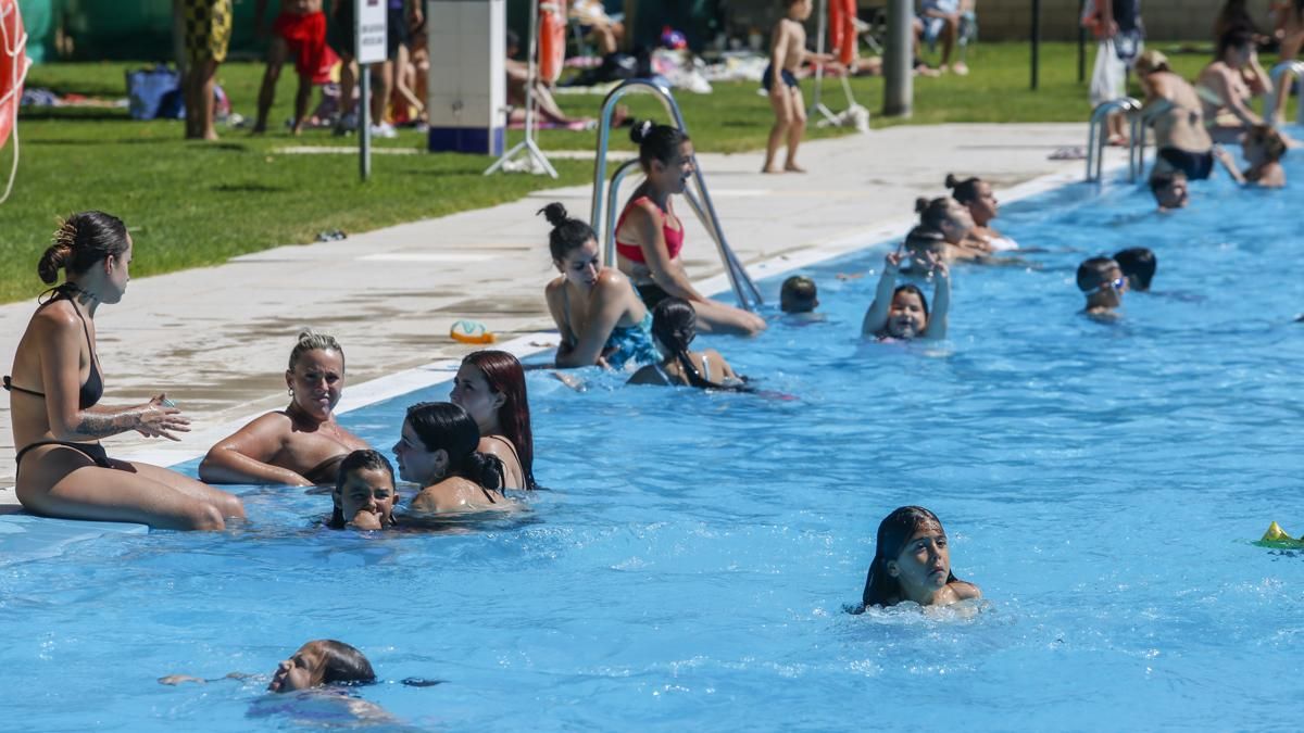 Apertura de la piscina de la Fuensanta