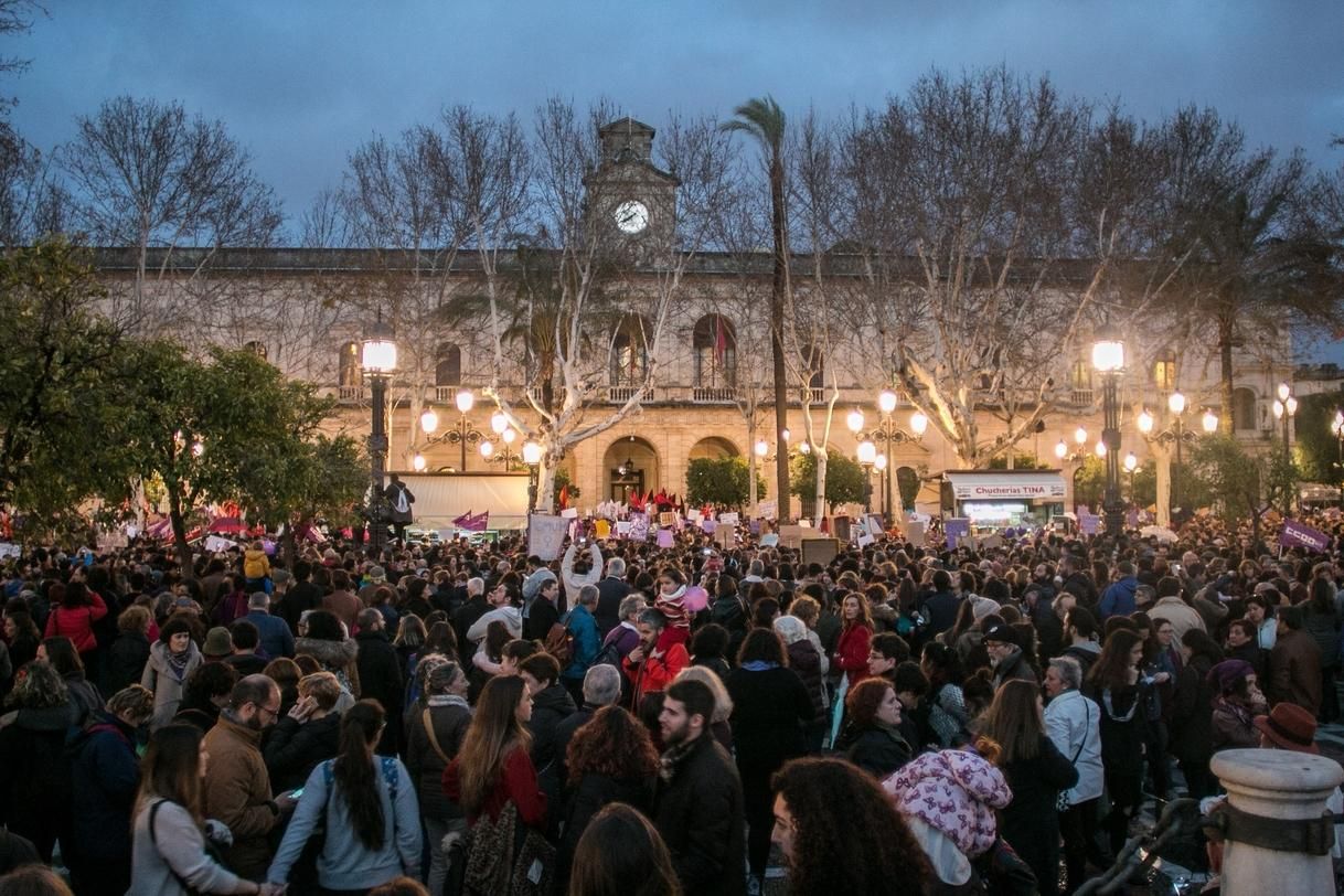 Andalucía cierra la jornada reivindicativa del Día de la Mujer con manifestaciones masivas en las grandes ciudades
