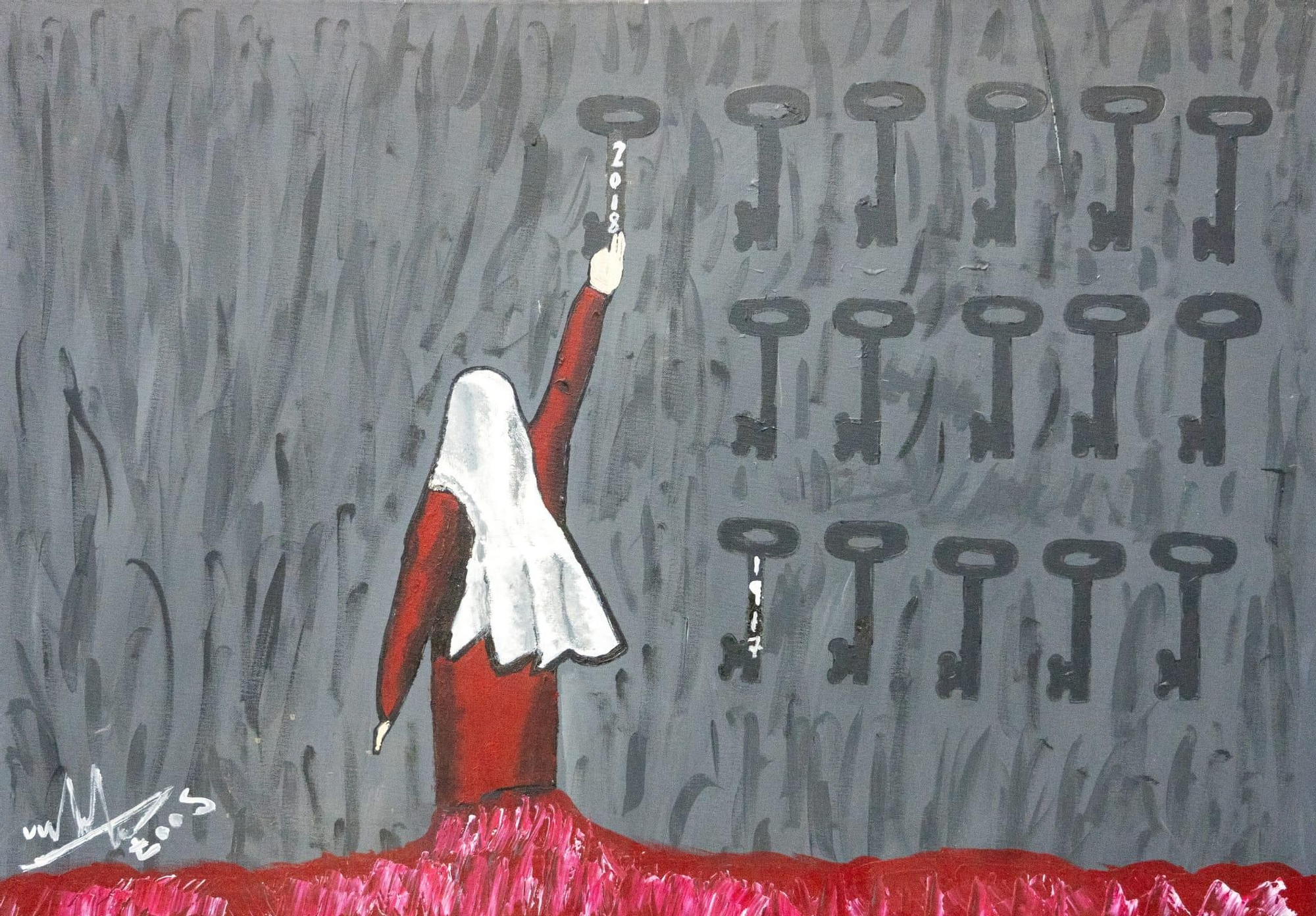 El horror en Palestina a través de 25 dibujos  de adolescentes anónimos en el campo de refugio de Dheisheh