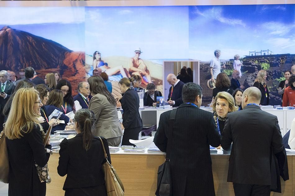 Tercera jornada del stand de Canarias en Fitur. (Foto: Nacho González).