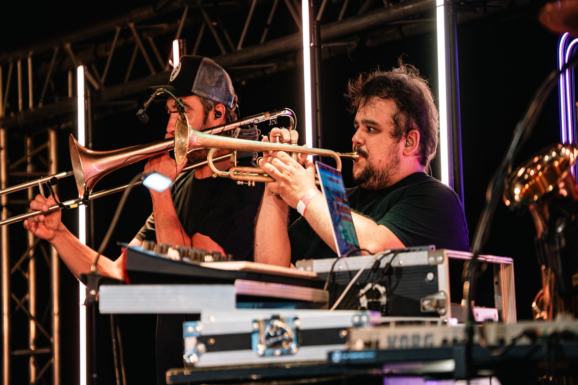 Un moment de l'actuació de Malifeta en la I Festa pel Valencià d'elDiario.es.