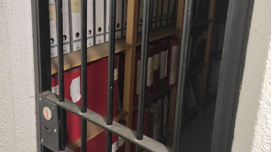 Los sótanos de la Casa Consistorial de Santander hacen agua