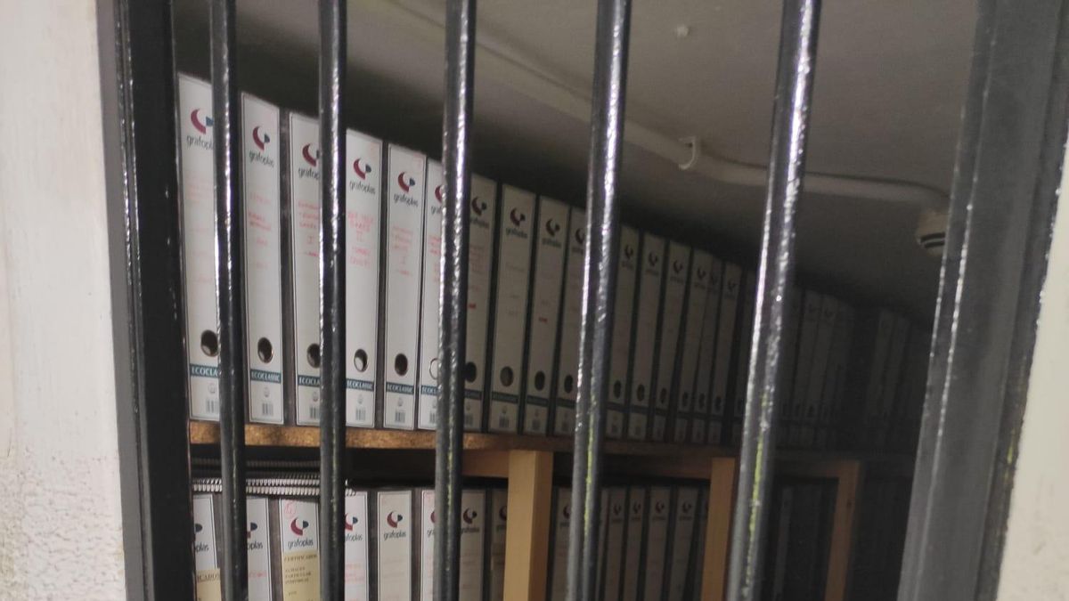 Los sótanos de la Casa Consistorial de Santander hacen agua