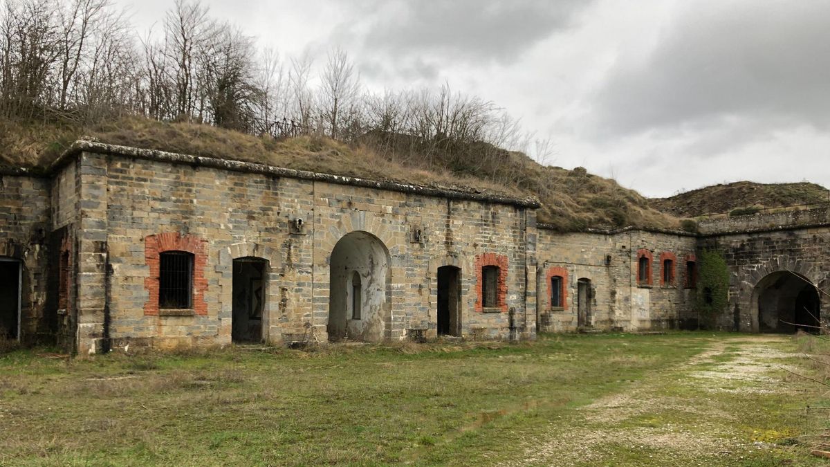Interior del Fuerte de San Cristóbal.