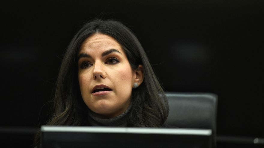 Archivo - La portavoz de VOX en el Congreso, Pepa Millán, en el Congreso de los Diputados, a 14 de enero de 2025, en Madrid (España).