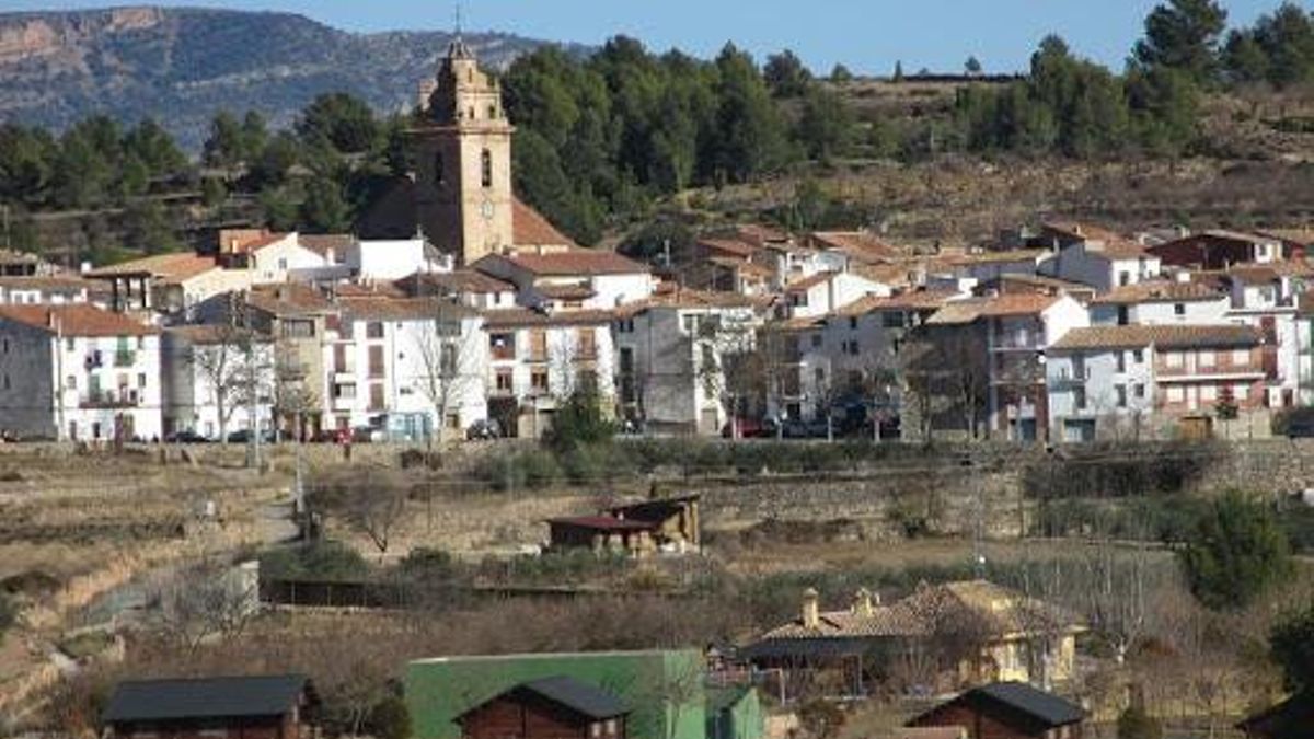 La localidad castellonense de Zucaina.
