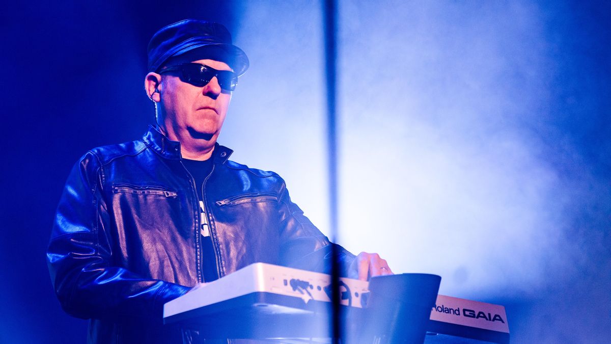 David Ball de Soft Cell, en un concierto en 2024