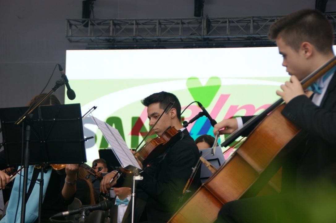 Músicos de la Orquesta Filarmónica Juvenil Miguel Jaubert