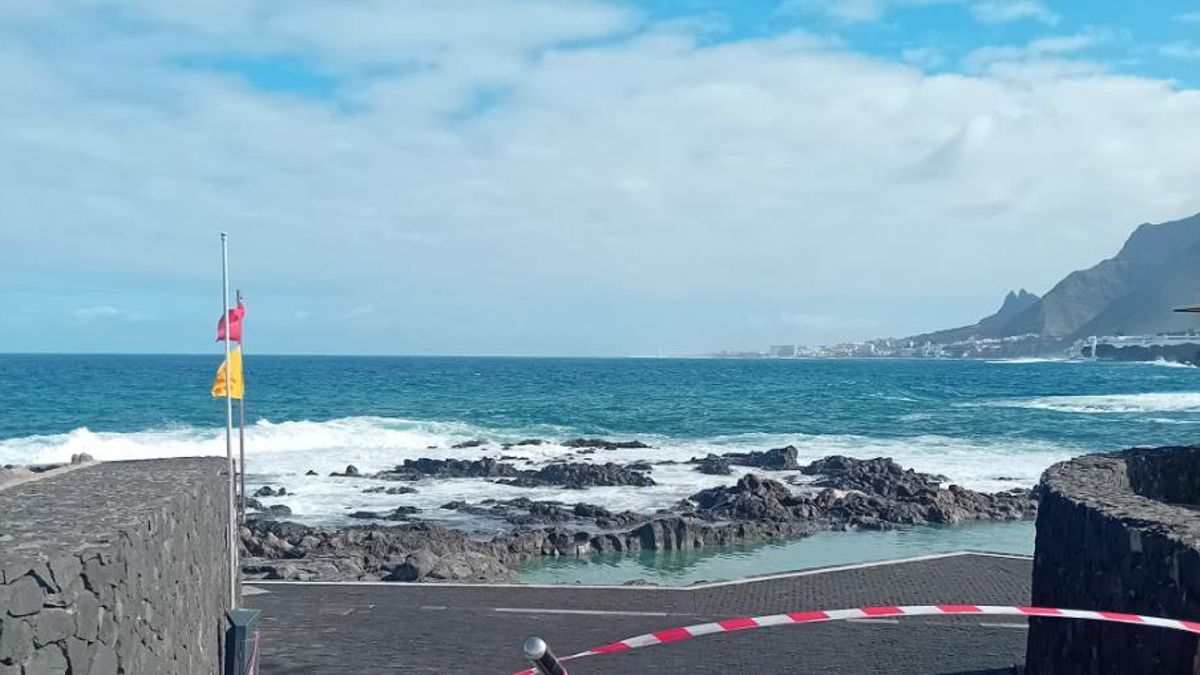 Las autoridades advierten del peligro de acercarse a muelles y espigones tras la muerte de tres personas en Tenerife
