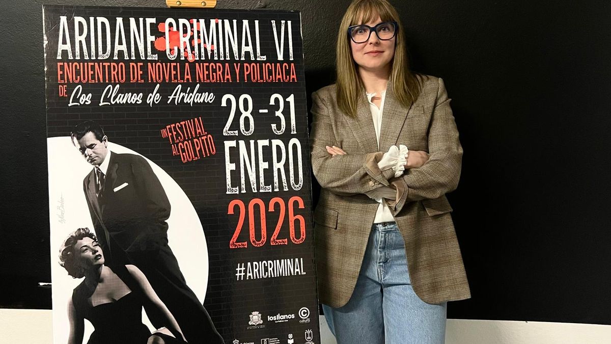 La crítica literaria Marta Marne, nueva directora de ‘Aridane Criminal’