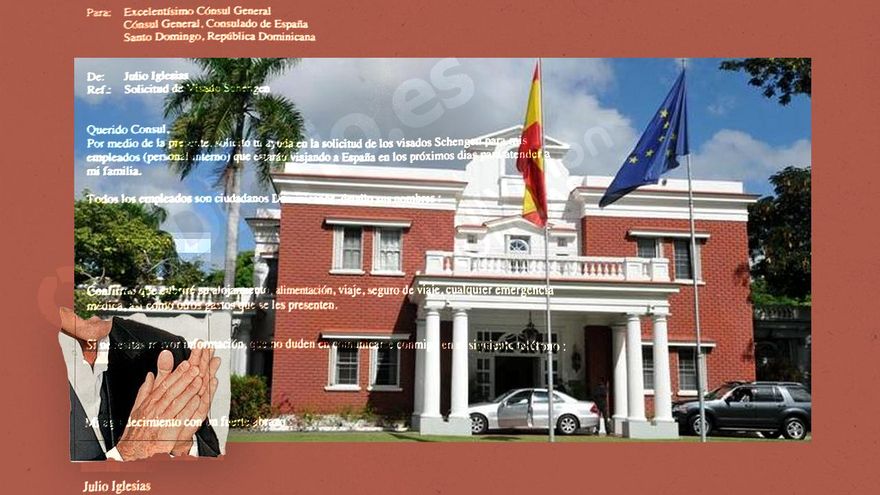 Julio lglesias trasladó a España a varias empleadas con un visado de turista, sin contrato y con sueldos de 340 euros