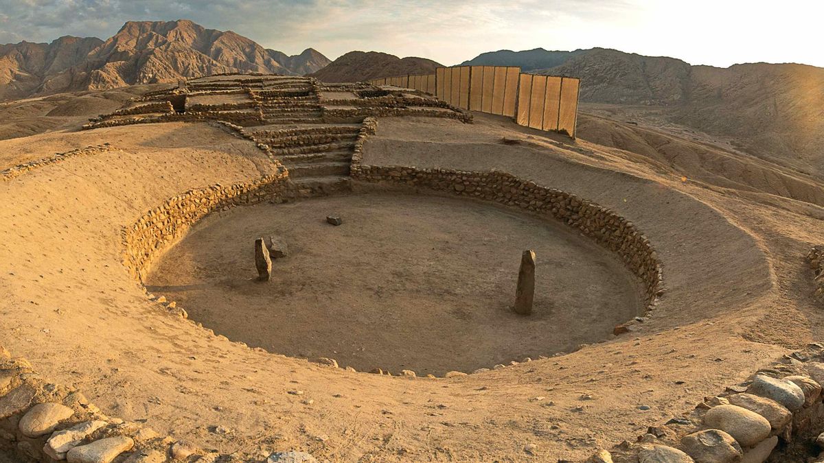 Descubren en Perú una ciudadela de casi 4.000 años que fue clave en la civilización Caral
