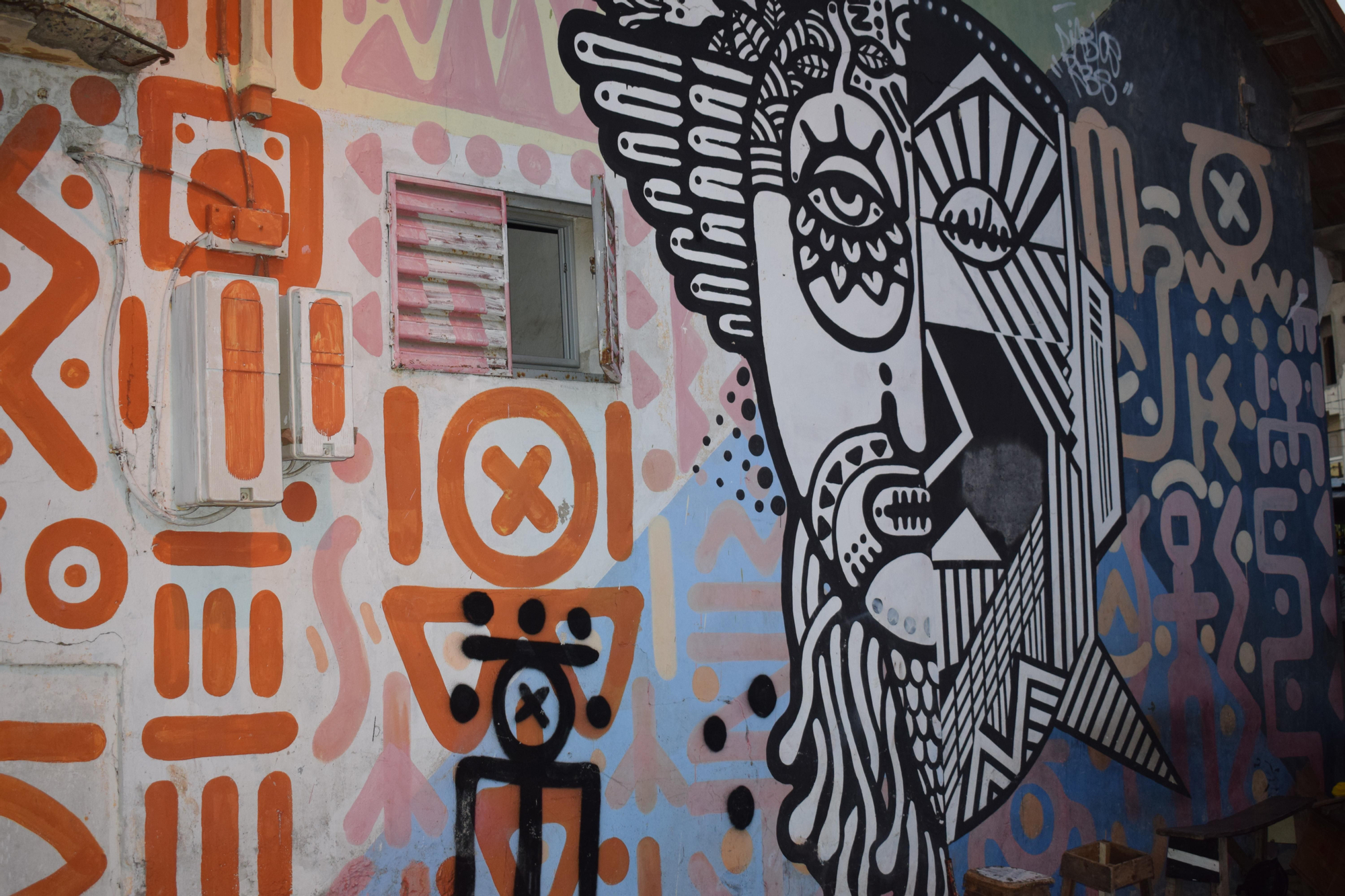 Mural en La Medina (ALICIA JUSTO)