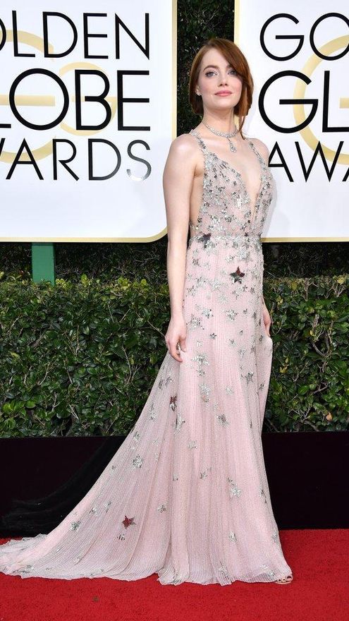Emma Stone ('La La Land') en la alfombra roja