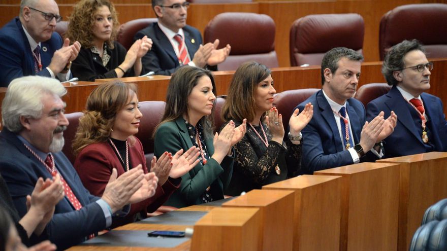 Las diputadas autonómicas de Cs en Castilla y León se lanzan a mostrar su lealtad al partido tras la fuga de una de ellas a tres días de la moción de censura