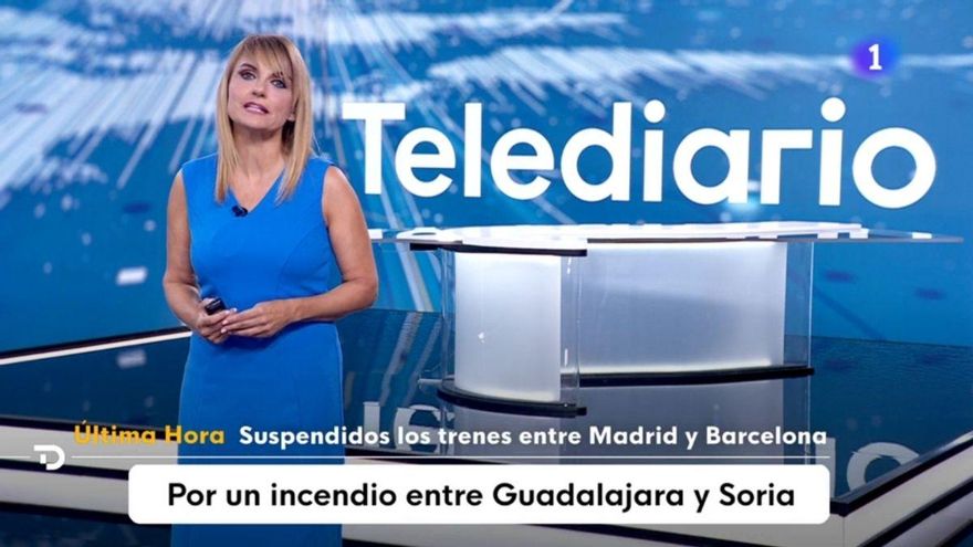 Lourdes Maldonado sorprende al presentar el 'Telediario' este viernes en lugar de Alejandra Herranz