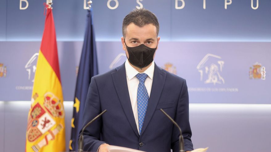 El portavoz del Grupo Socialista, Héctor Gómez Hernández