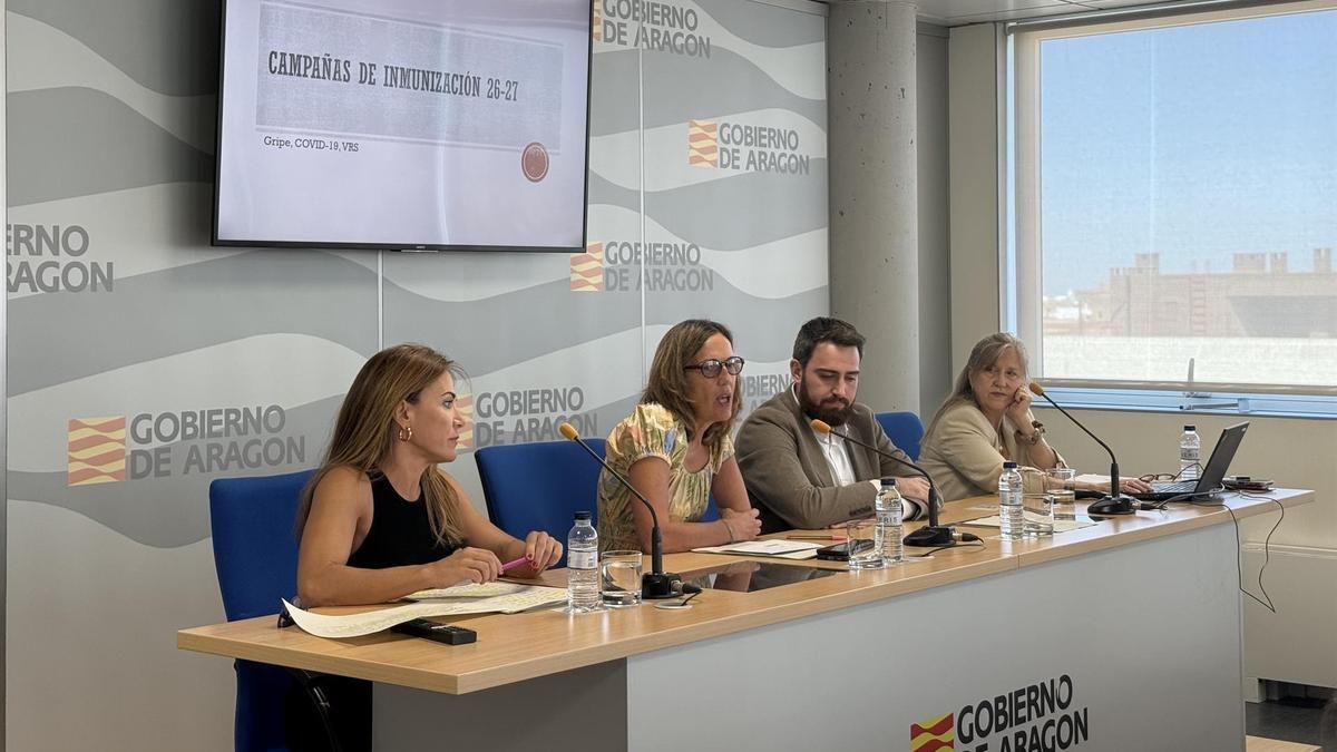 Aragón amplía la vacunación de la gripe hasta los 11 años y moviliza 445.000 dosis