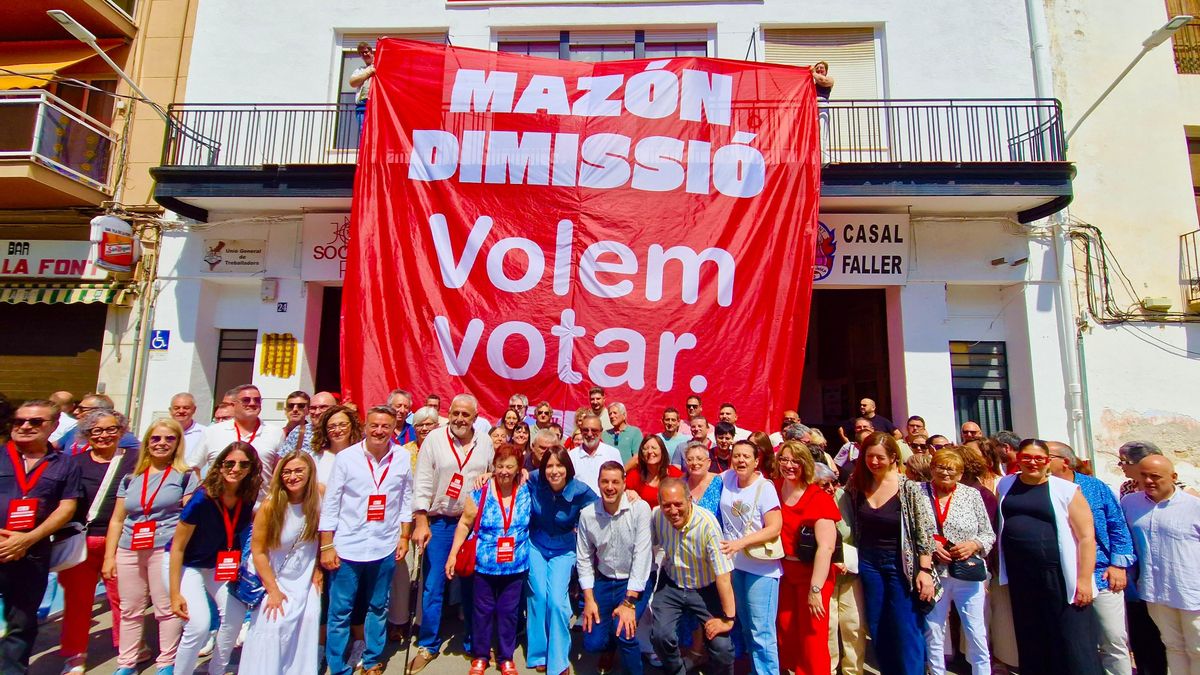 El PSPV-PSOE ha celebrado su congreso comarcal de la Marina Alta en Pego.
