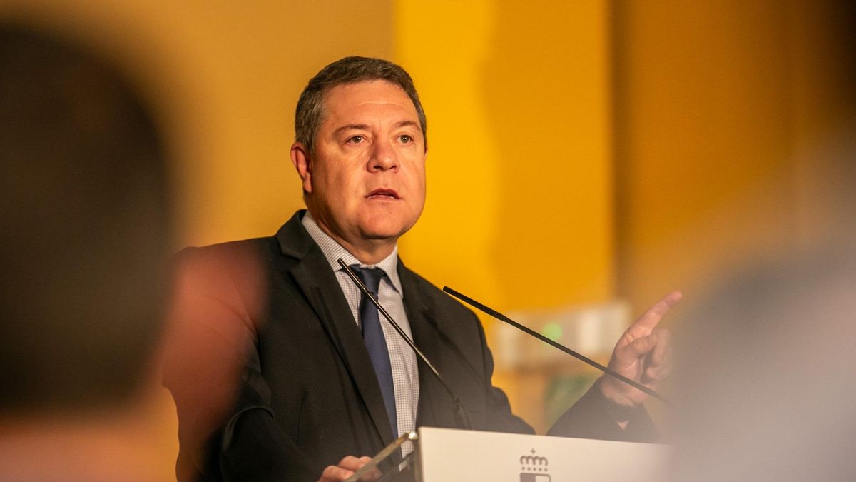 El presidente regional, Emiliano García-Page