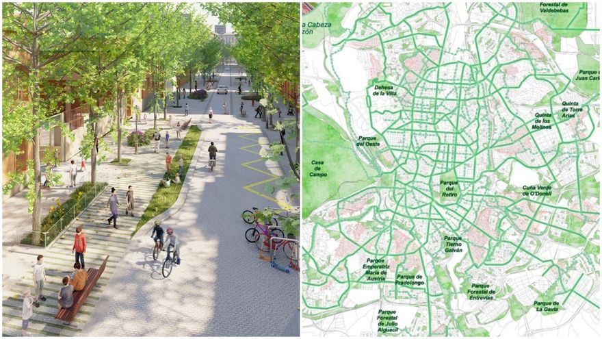 Rita Maestre propone decenas de 'Calles Verdes' para Madrid, con preferencia peatonal, ciclista y del transporte público
