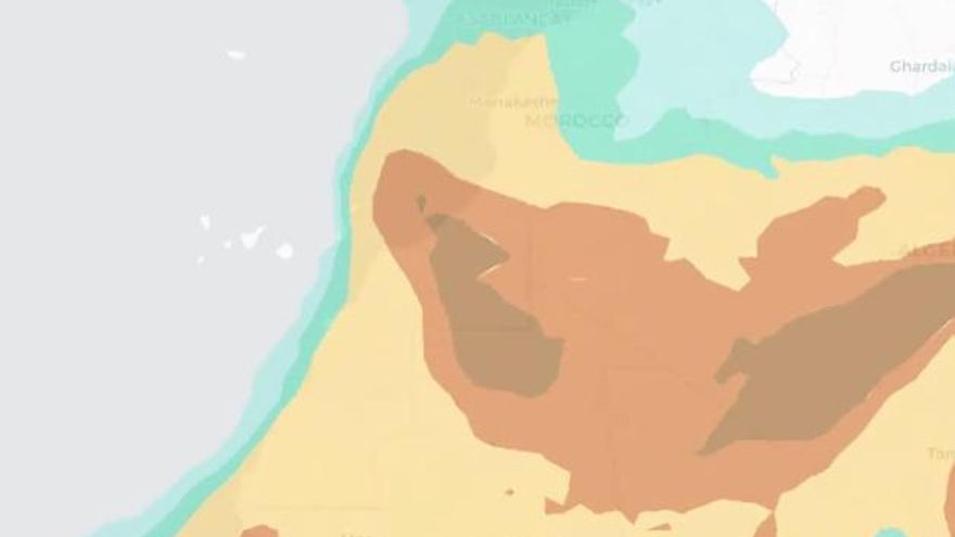 Calima y posible nieve: el tiempo de esta semana en Canarias