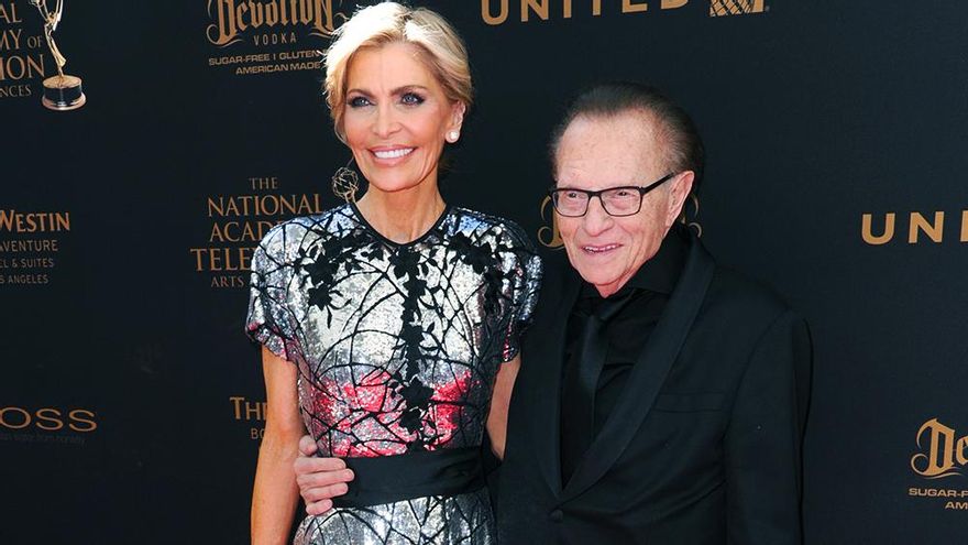 Shawn King con Larry King