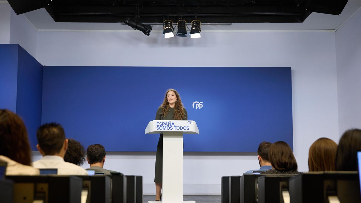 Archivo - La portavoz del PP en el Congreso, Ester Muñoz.