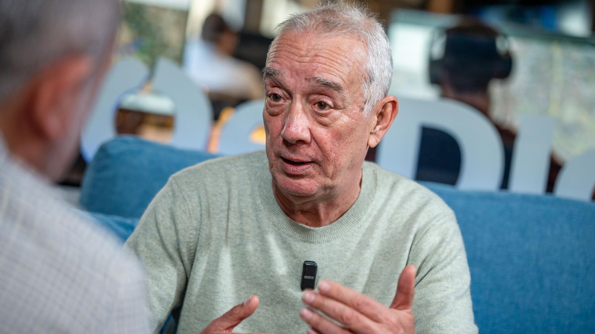 El genetista forense Antonio Alonso, durante la entrevista.