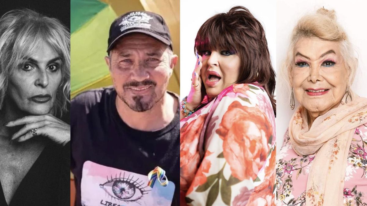 Celeste González, Yelko Fernández, Paca La Piraña y Samantha Flores.