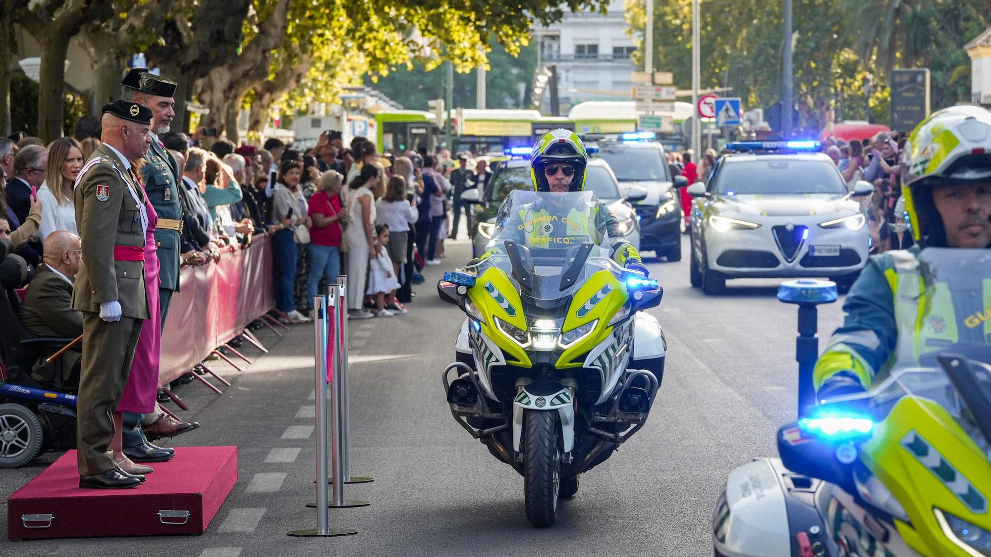 Desfile de la Guardia Civil por el Día de la Hispanidad