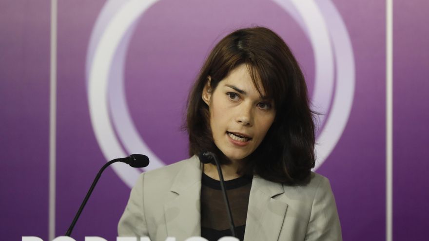 La coportavoz de Podemos, Isa Serra, en una imagen de archivo.