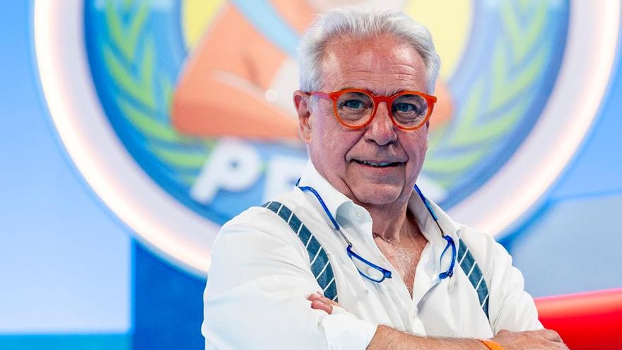 Carlo Borseman en el plató del 'Grand Prix