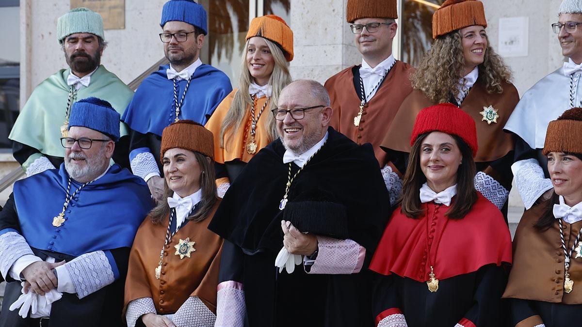 Sesión de investidura de Manuel Torralbo como rector de la Universidad de Córdoba