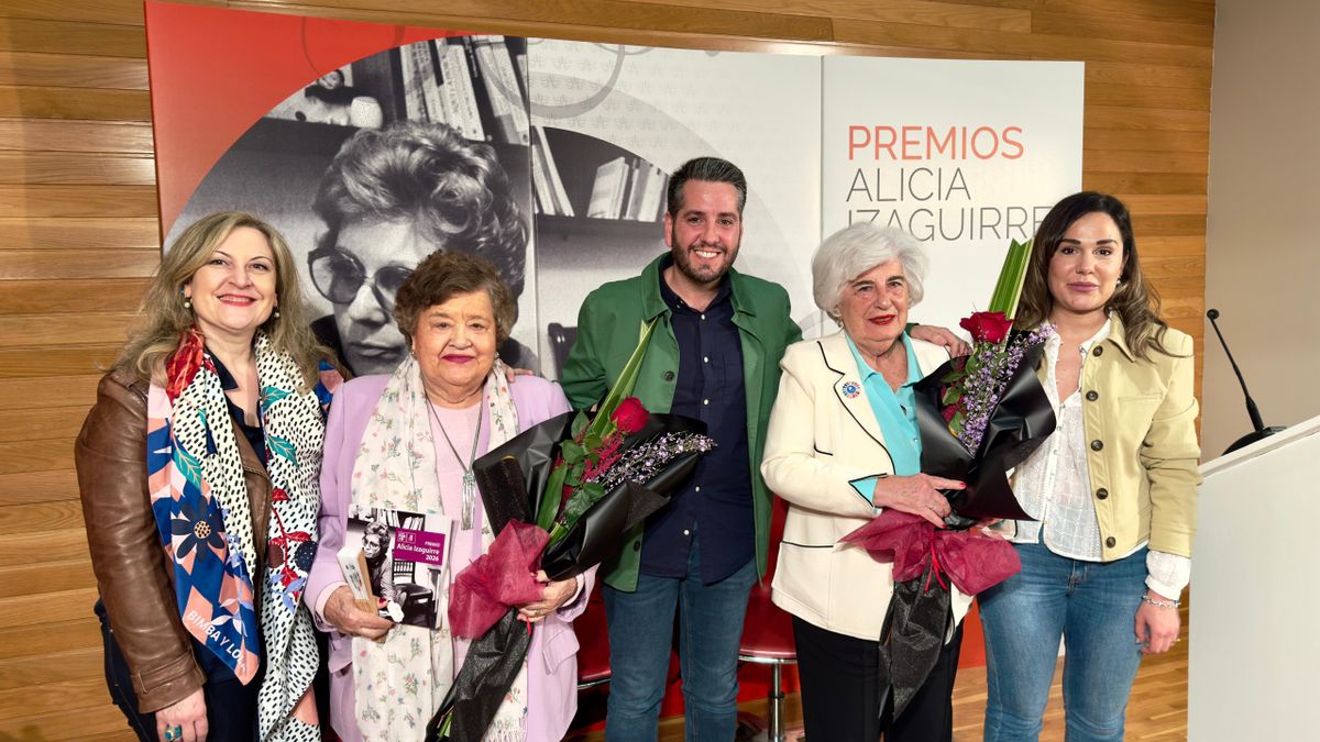 Paca Sauquillo y Cristina Almeida, reconocidas en Logroño como referentes del feminismo: "El mundo necesita ser mirado con ojos de mujer"