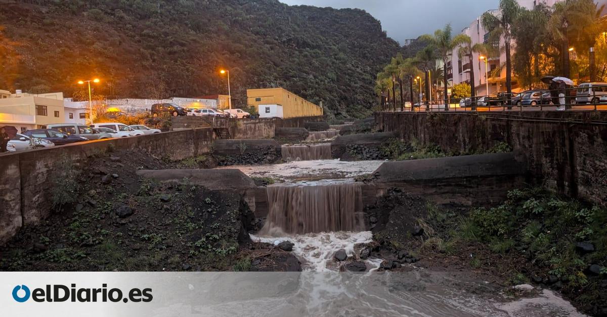 El Paso registra las mayores precipitaciones en España este sábado