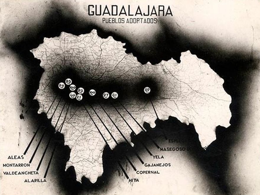 Los 'pueblos adoptados' por Franco en la provincia de Guadalajara