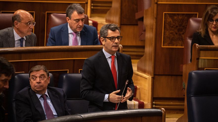 El ministro de la Presidencia, Relaciones con las Cortes y Memoria Democrática, Félix Bolaños.
