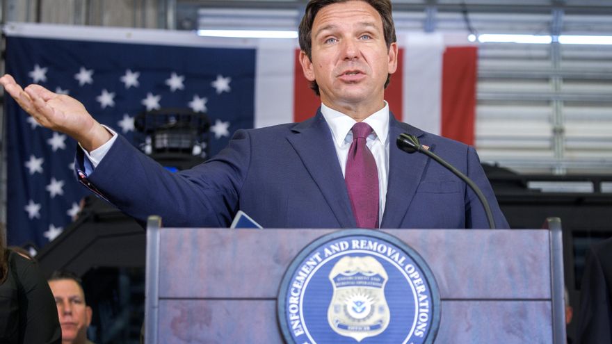 Florida anuncia un centro de detención de migrantes adicional a 'Alligator Alcatraz'