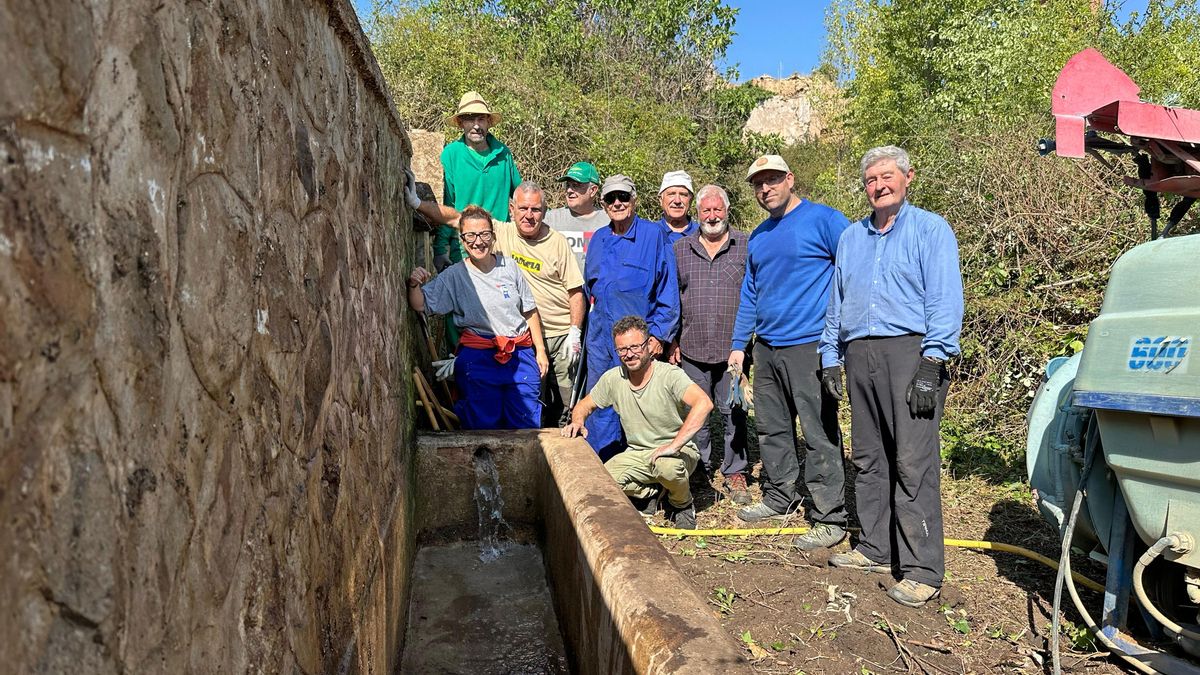 Recuperación de la fuente de Oteruelo
