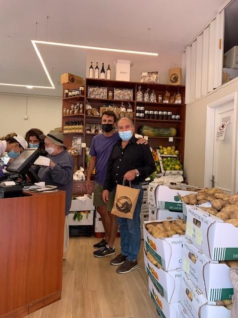 Borja Marrero y su padre, Angel Marrero