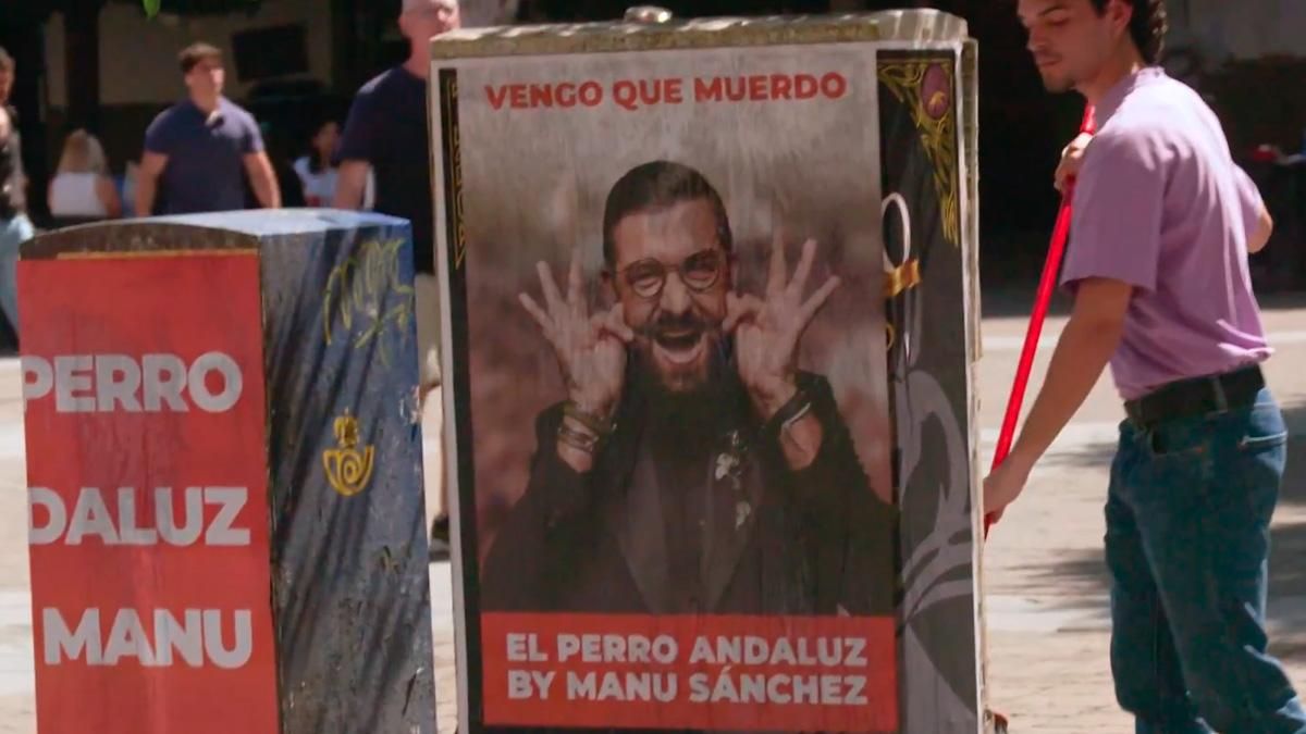 RTVE promociona 'El perro andaluz', con dardo de Manu Sánchez a Vox: "Me siento la prioridad nacional"
