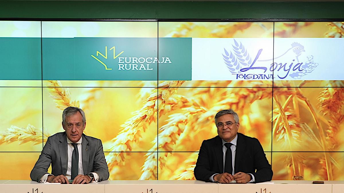 Eurocaja Rural renueva su acuerdo con la Lonja Agropecuaria de Toledo