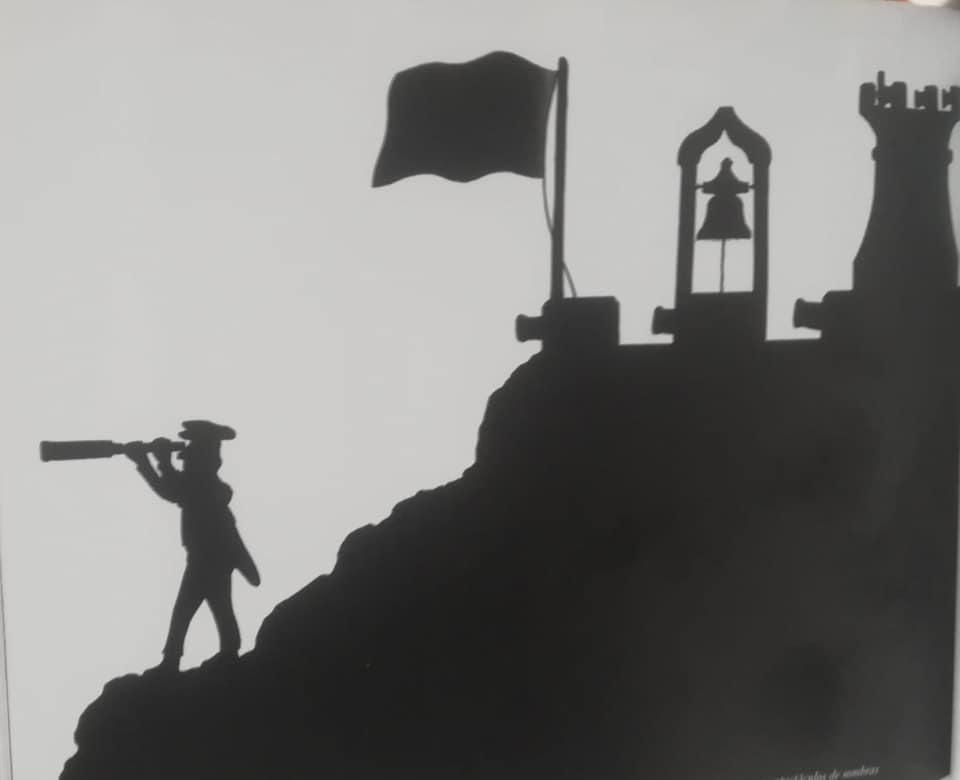 Tira de sombras chinescas (1790-1810) editada por Facundo Fierro en 1985.