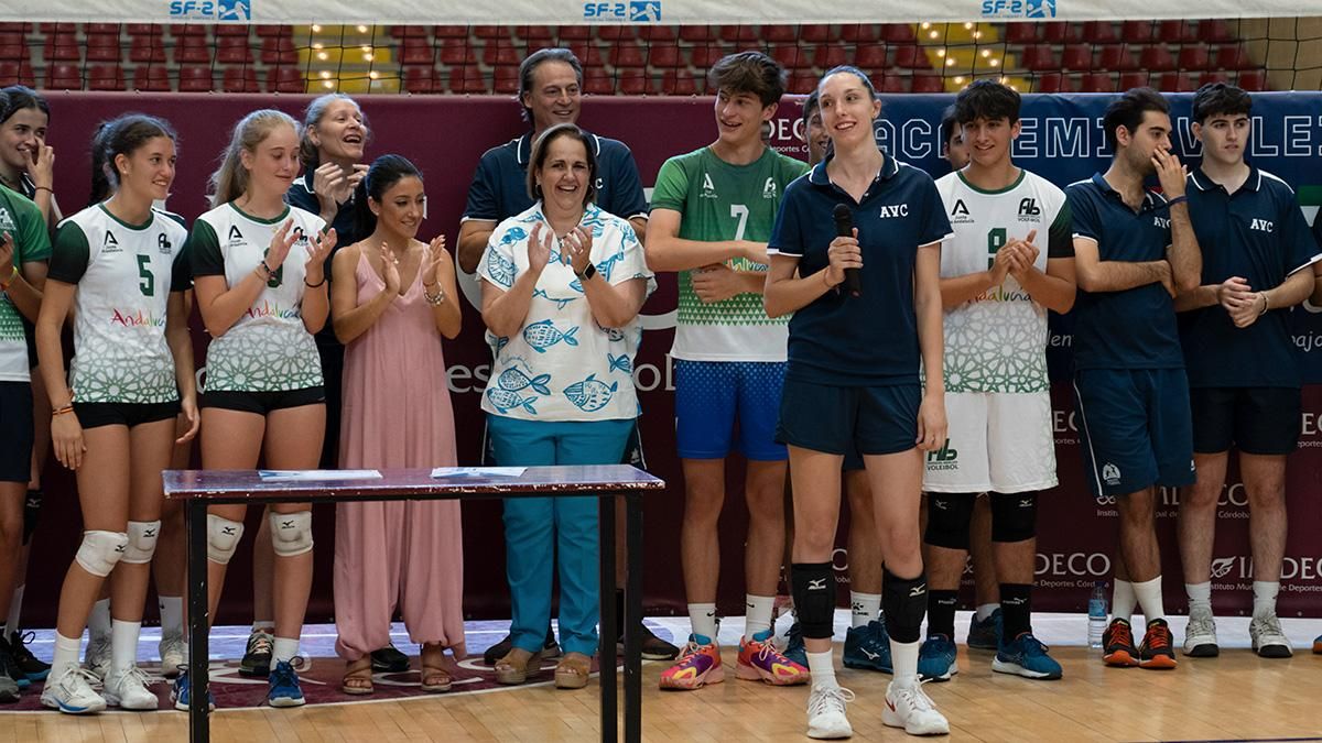 Clausura del Campus Rafa Pascual de voleibol en Vista Alegre