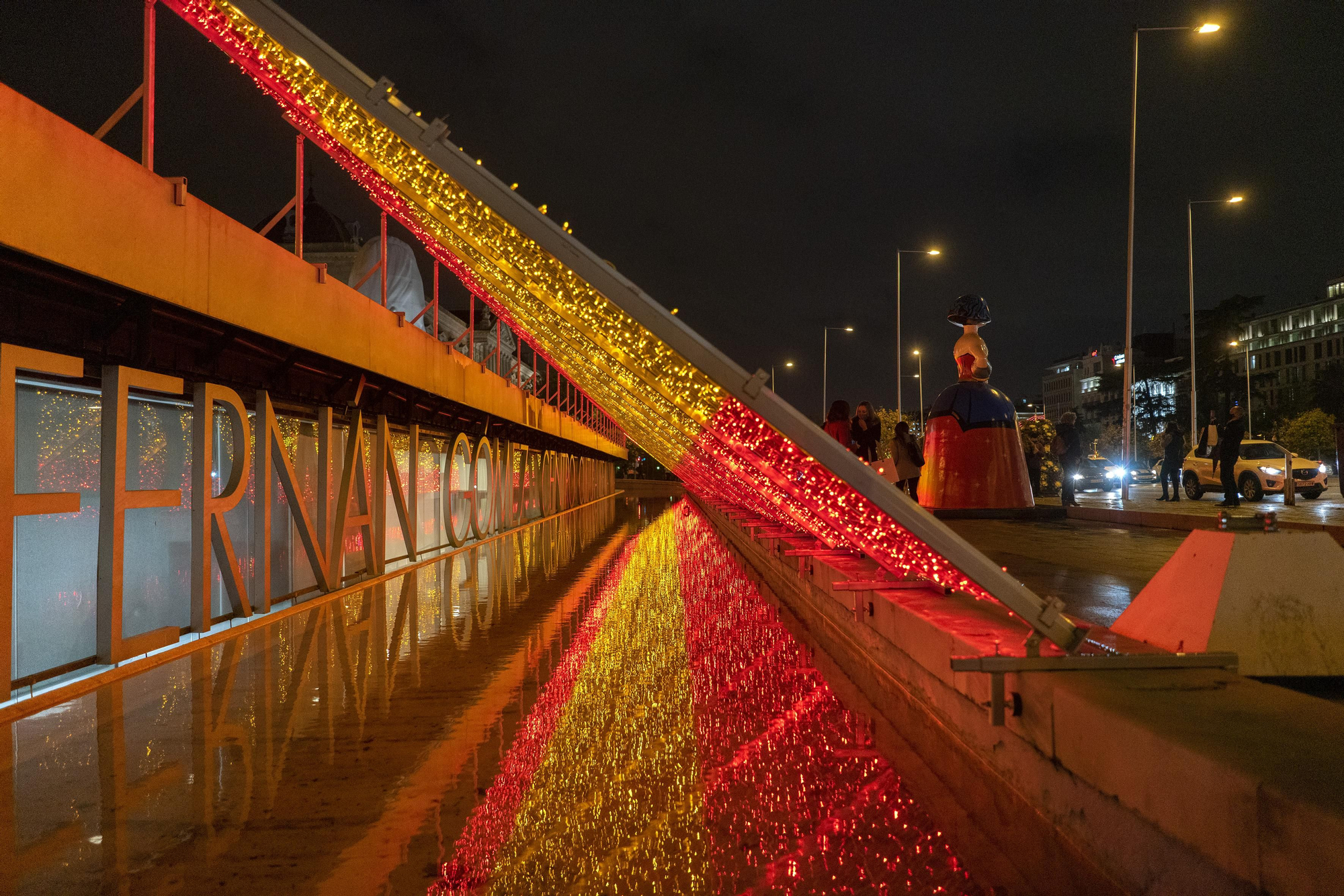 Se han colocado más de 10 millones de luces LED por toda la capital